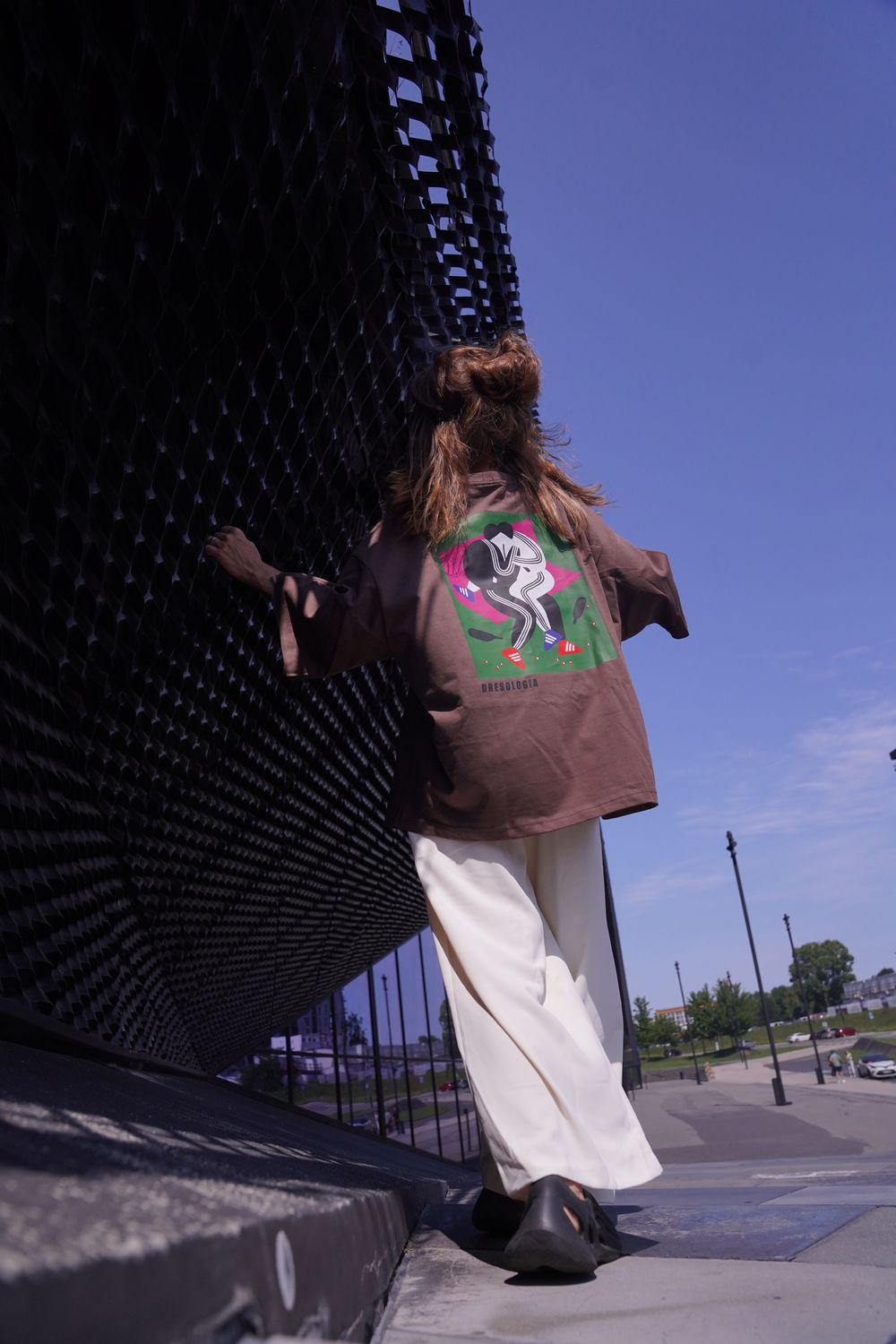 Unisex chocolate T-shirt