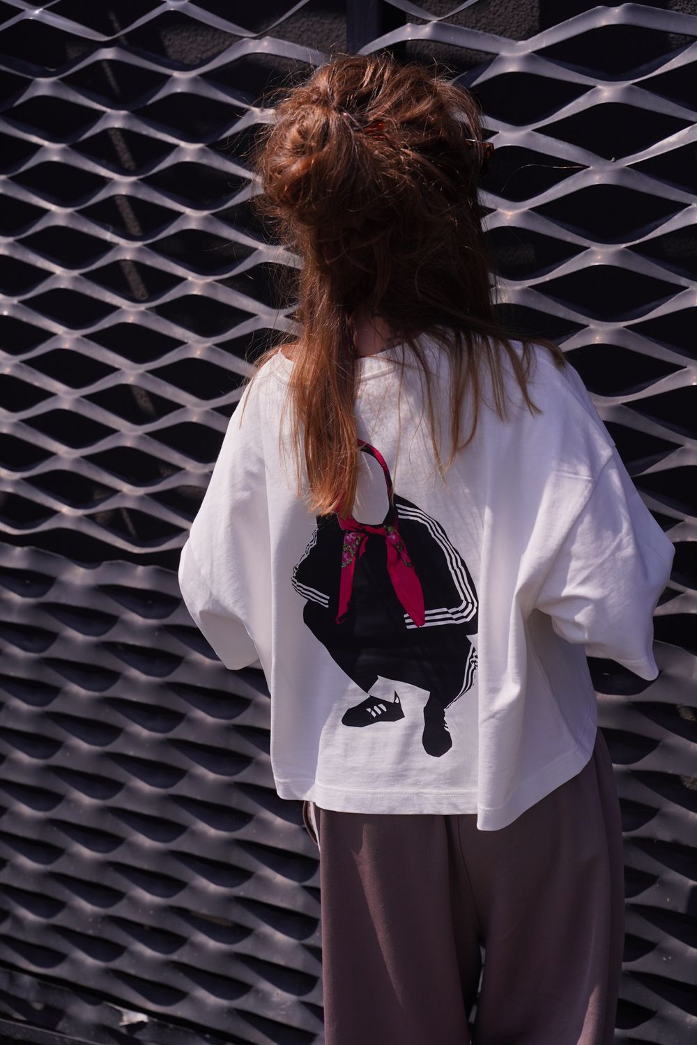Short women t-shirt Babushka