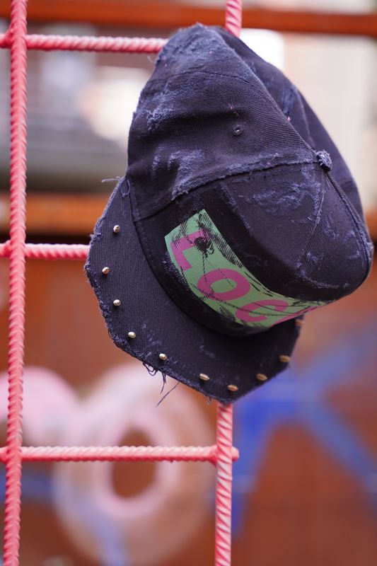 Snapback ''LOCO''  with Cut-Off Brim and Screws