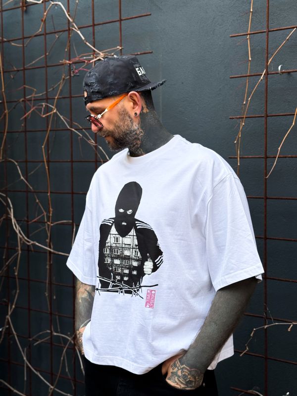 T-SHIRT "block block" SHORT OVERSIZED