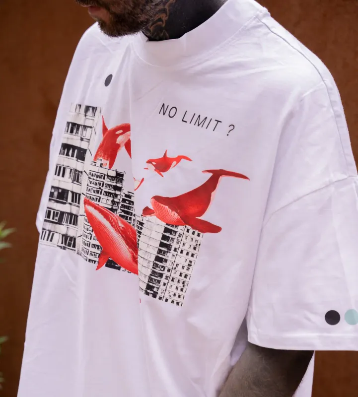 T-SHIRT "DREAM" SHORT OVERSIZED