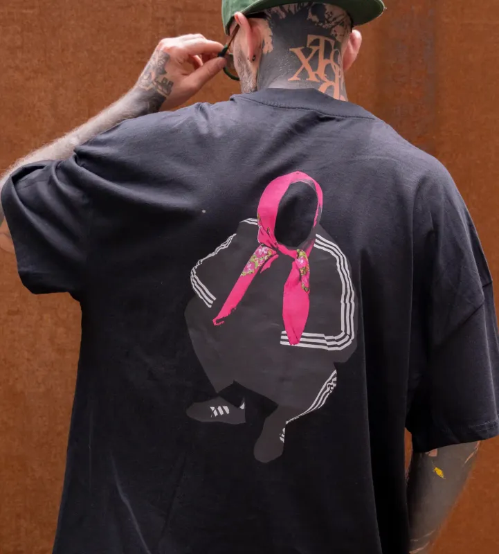 T-SHIRT "BABUSHKA"  SHORT OVERSIZED