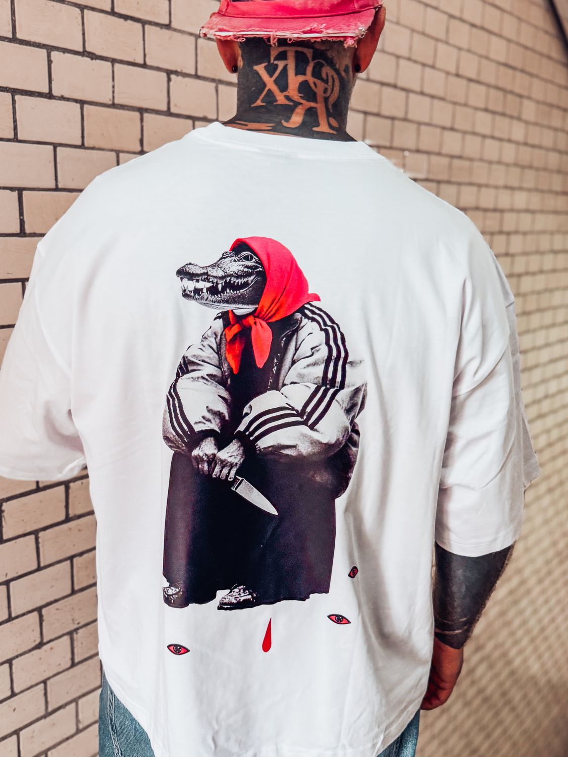 T-SHIRT "See you later, alligator" more oversize