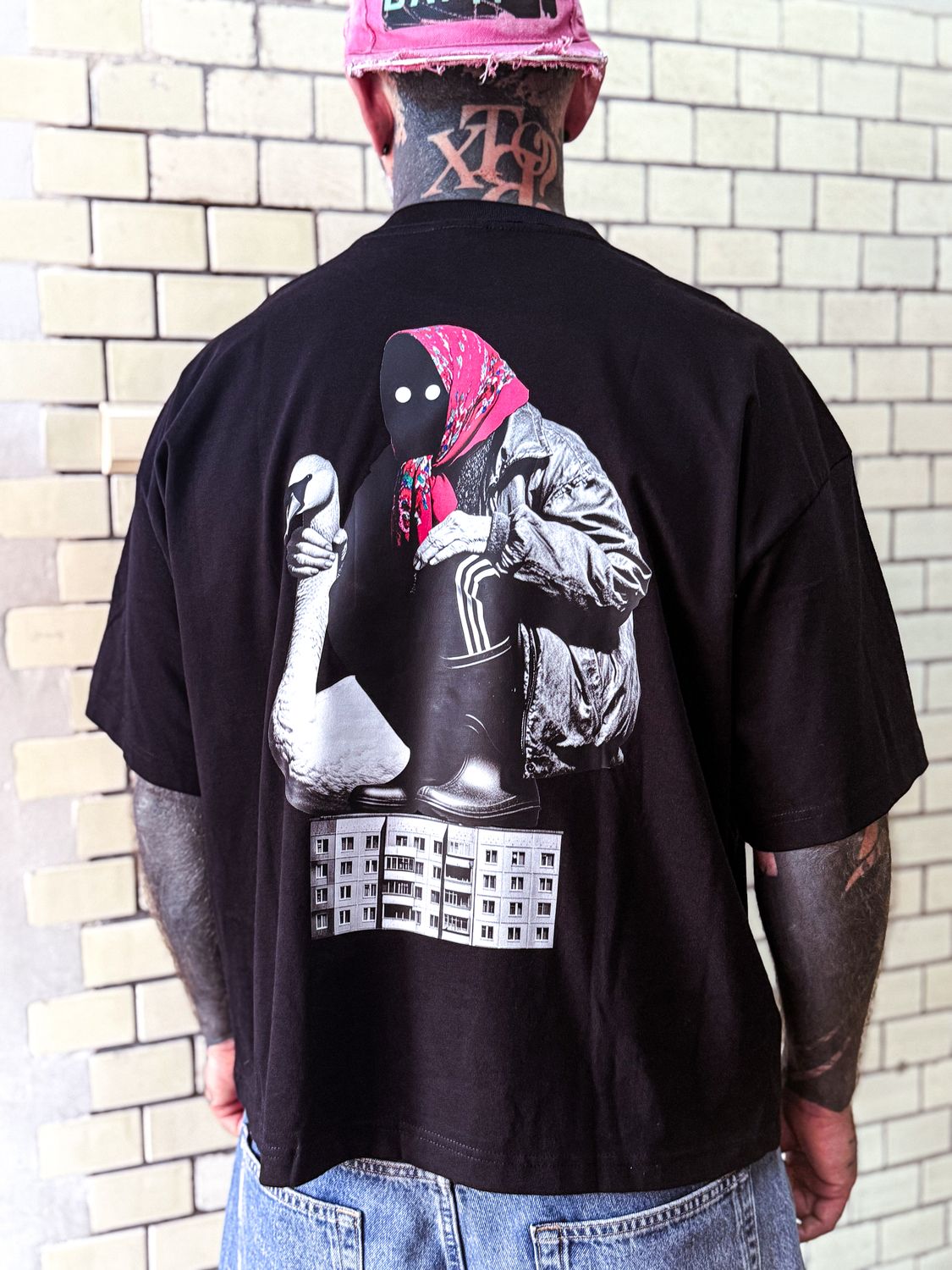 T-SHIRT "Goooos" SHORT OVERSIZED