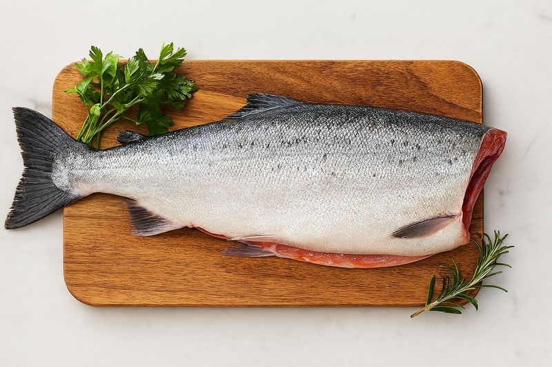Salmon, Whole Bone In