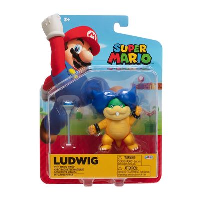 **CLEARANCE** Jakks - Super Mario - Ludwig 4&quot; Poseable Figure