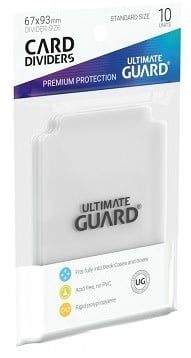 **CLEARANCE** Trading Card Dividers (Transparent) 10pk