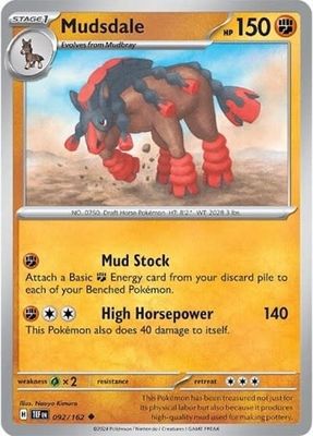 Mudsdale - 092/162 (Normal, Uncommon)