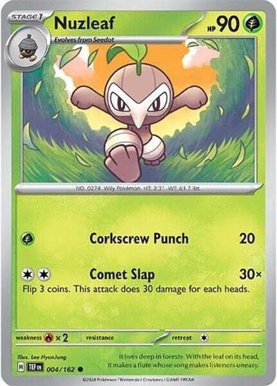 Nuzleaf - 004/162 (Normal, Common)