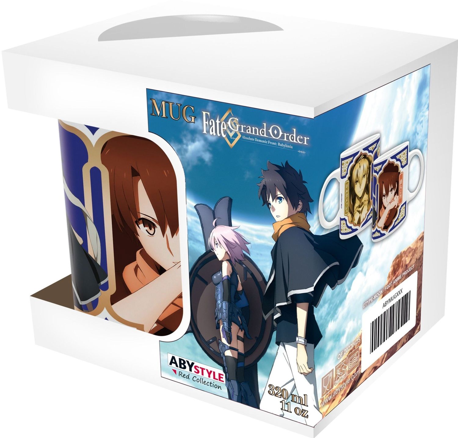 **CLEARANCE** Fate Grand Order - Fujimari/Gilgamesh 11 oz Ceramic Mug