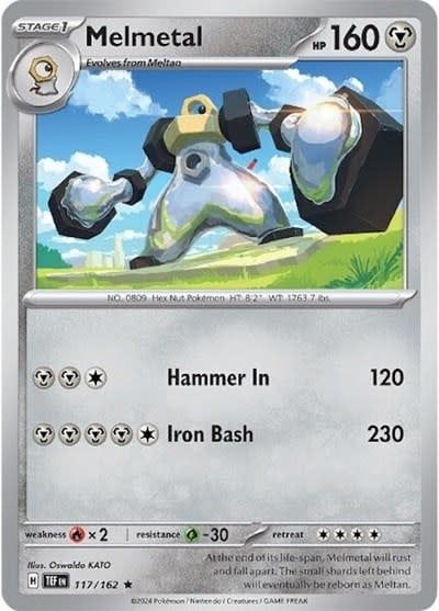 Melmetal - 117/162 (Holofoil, Rare)
