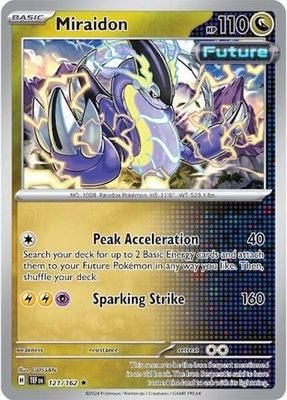 Miraidon - 121/162 (Reverse Holofoil, Rare)
