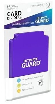 **CLEARANCE** Trading Card Dividers (Purple) 10pk