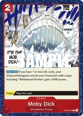 Moby Dick - OP02-024 (Normal, C)