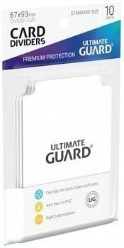 **CLEARANCE** Trading Card Dividers (White) 10pk