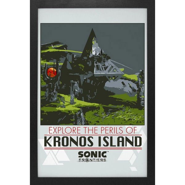 **CLEARANCE** Sonic Frontiers - Kronos Island 11&quot; x 17&quot; Framed Print