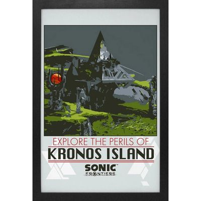 **CLEARANCE** Sonic Frontiers - Kronos Island 11&quot; x 17&quot; Framed Print