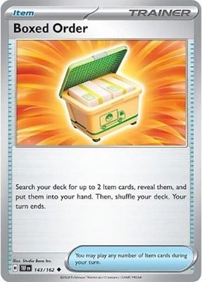 Boxed Order - 143/162 (Reverse Holofoil, Uncommon)