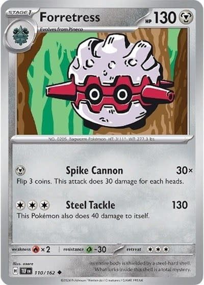 Forretress - 110/162 (Normal, Uncommon)