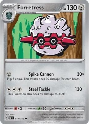 Forretress - 110/162 (Normal, Uncommon)