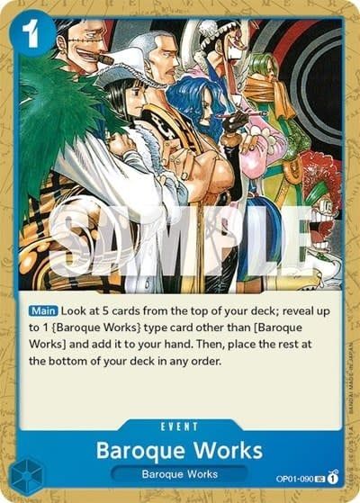 Baroque Works - OP01-090 (Normal, UC)