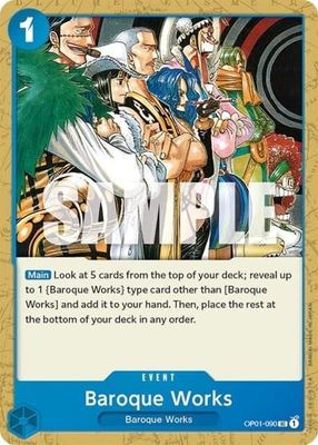 Baroque Works - OP01-090 (Normal, UC)