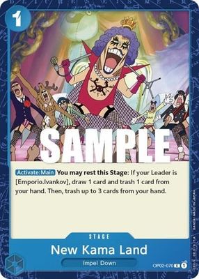 New Kama Land - OP02-070 (Normal, C)