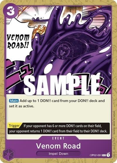 Venom Road - OP02-091 (Normal, C)
