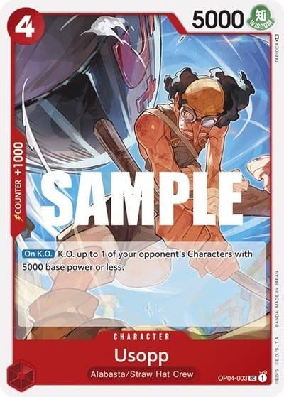 Usopp - OP04-003 (Normal, UC)