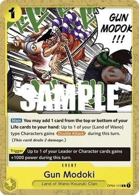 Gun Modoki - OP04-115 (Normal, C)
