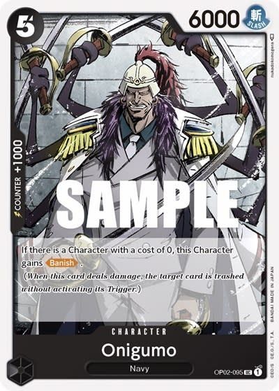 Onigumo - OP02-095 (Normal, UC)