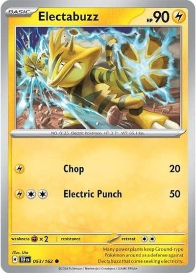 Electabuzz - 053/162 (Normal, Common)