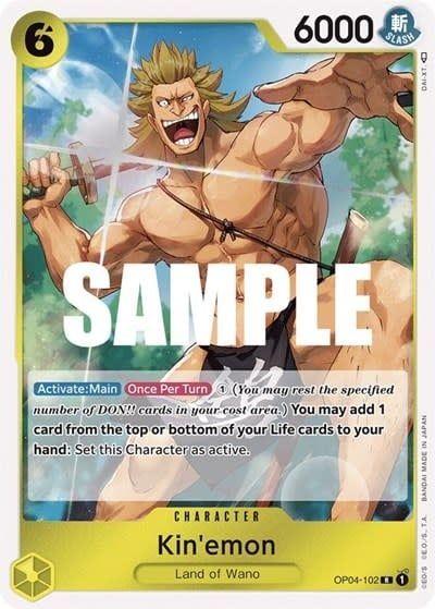 Kin&#39;emon - OP04-102 (Foil, R)