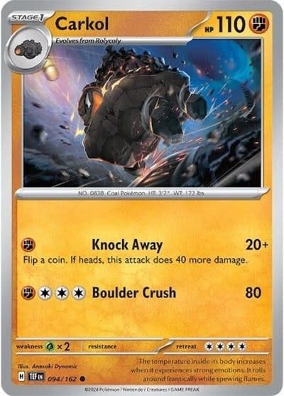Carkol - 094/162 (Normal, Common)