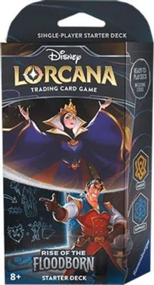 **CLEARANCE** Disney Lorcana - Rise of the Floodborn (Amber/Sapphire)- Starter Deck