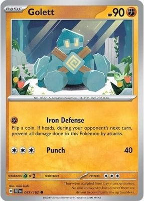 Golett - 087/162 (Normal, Common)