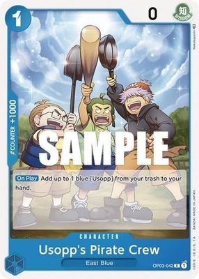 Usopp&#39;s Pirate Crew - OP03-042 (Normal, C)