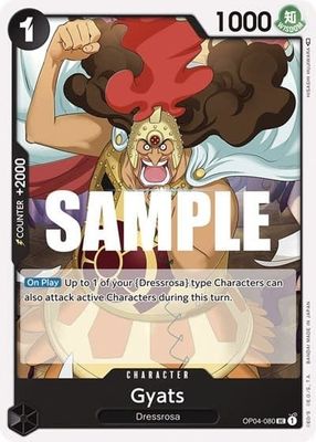 Gyats - OP04-080 (Normal, UC)