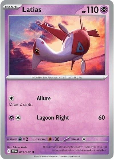 Latias - 067/162 (Normal, Uncommon)