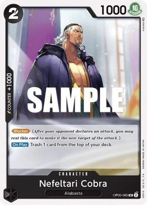 Nefeltari Cobra - OP05-085 (Normal, UC)
