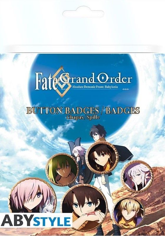 **CLEARANCE** Fate Grand Order - Characters Badge Pack
