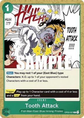 Tooth Attack - OP03-037 (Normal, C)