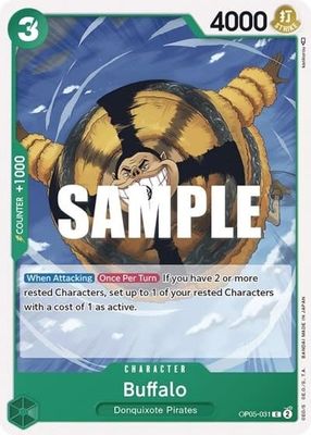 Buffalo - OP05-031 (Normal, C)