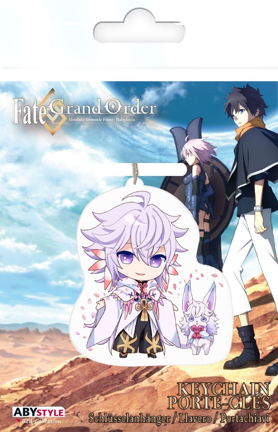 **CLEARANCE** Fate Grand Order - Babylonia Chibi Merlin  - Keychain