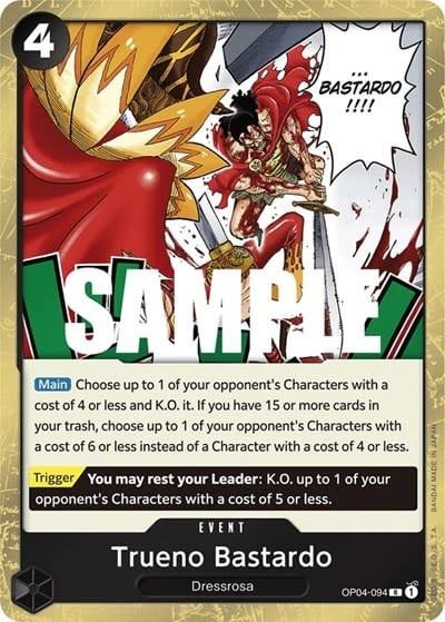 Trueno Bastardo - OP04-094 (Foil, R)