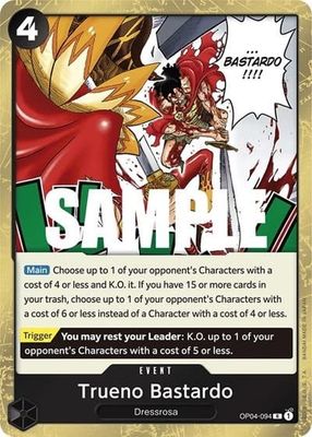 Trueno Bastardo - OP04-094 (Foil, R)