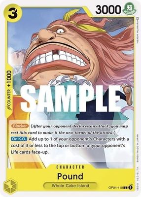 Pound - OP04-110 (Normal, C)