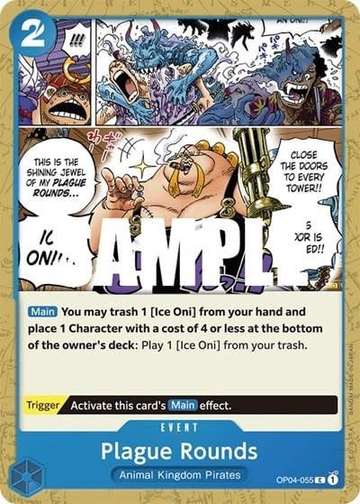 Plague Rounds - OP04-055 (Normal, C)