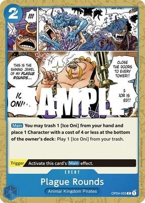 Plague Rounds - OP04-055 (Normal, C)