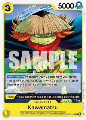 Kawamatsu - OP06-103 (Normal, C)